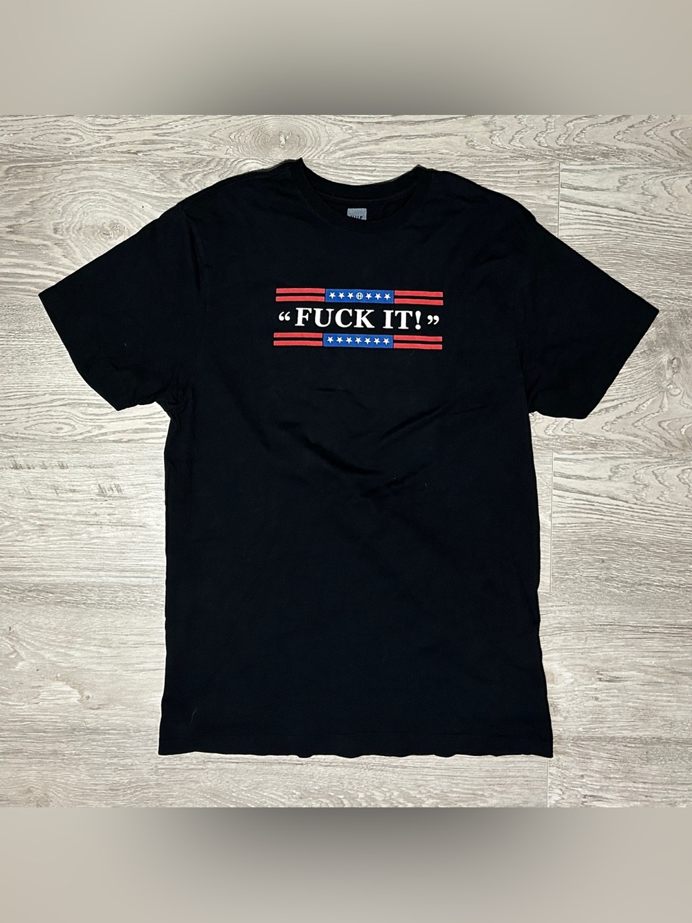 HUF Skateboard "F*CK IT!" Men’s Y2K Graphic T-Shirt